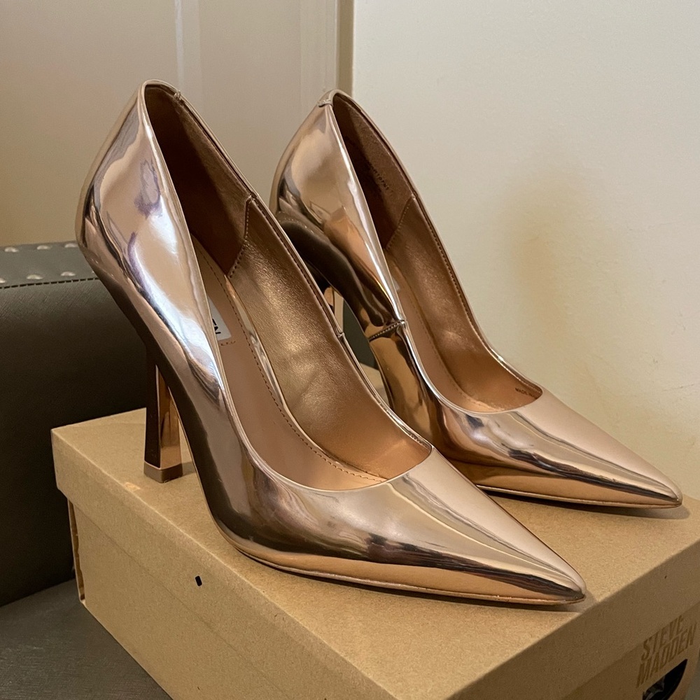 Steve Madden Rose Gold Heels
